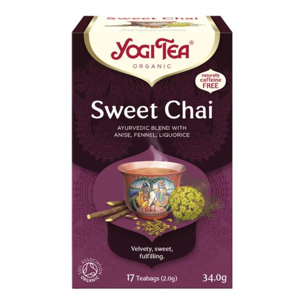 Yogi Tea Sweet Chai �kologisk - 17 breve