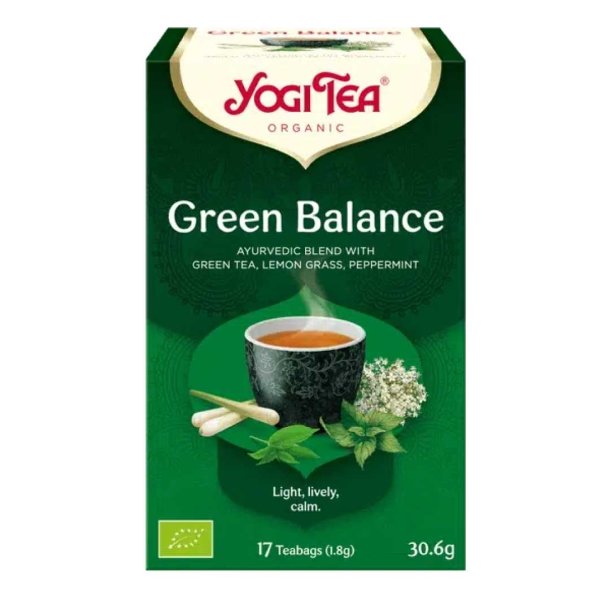 Yogi Tea Green Balance �kologisk - 17 breve