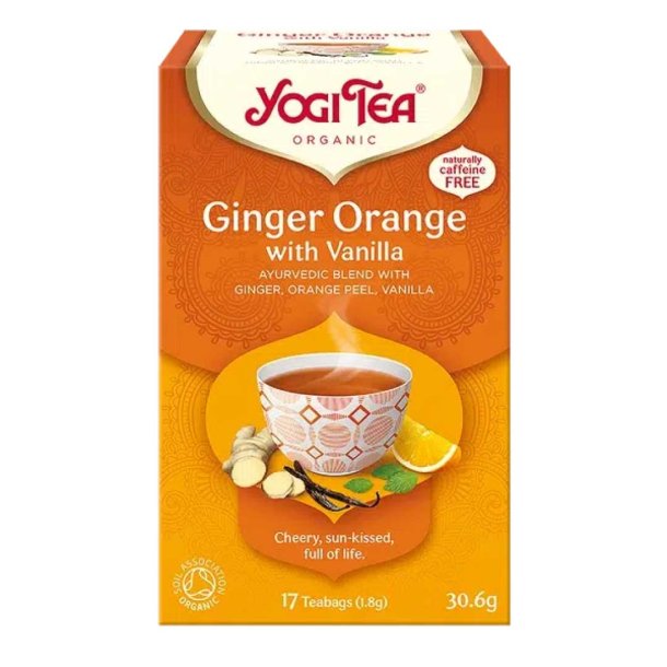 Yogi Tea Ginger Orange With Vanilla �kologisk - 17 breve