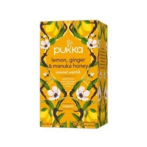 Pukka Lemon, Ginger & Manuka Honey te - 20 breve