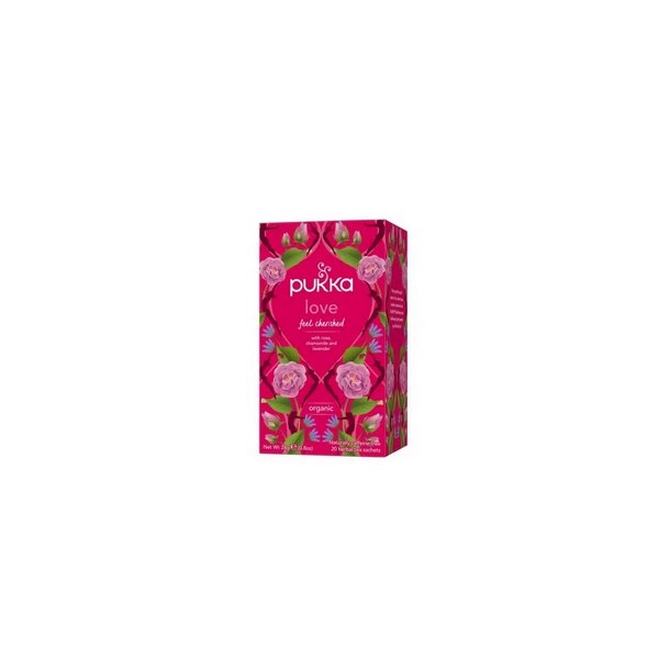 Pukka Love Tea - kologisk - 20 breve