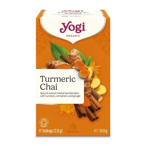 Yogi Tea Turmeric Chai �kologisk - 17 breve