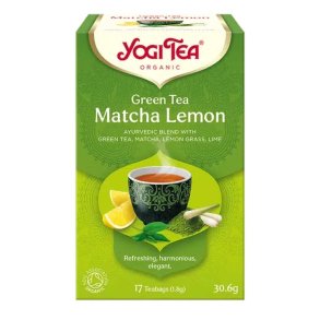 Yogi Tea Green Matcha Lemon �kologisk - 17 breve