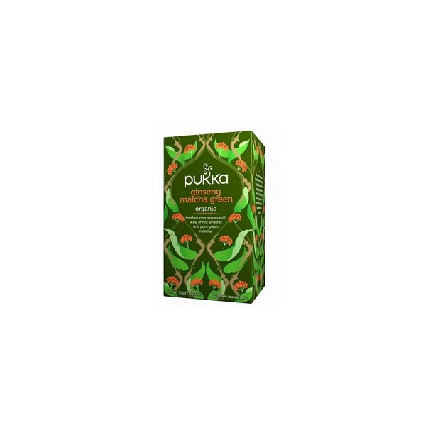 Pukka Ginseng Matcha Green Tea - 20 breve