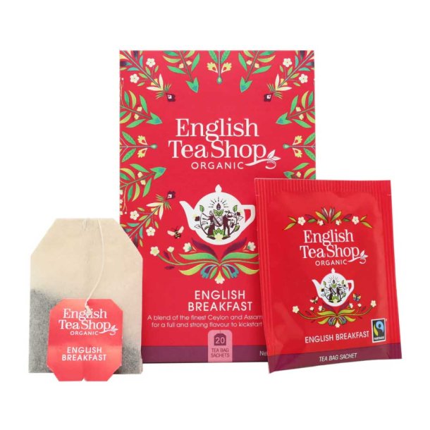 English Tea Shop English Breakfast �kologisk - 20 breve
