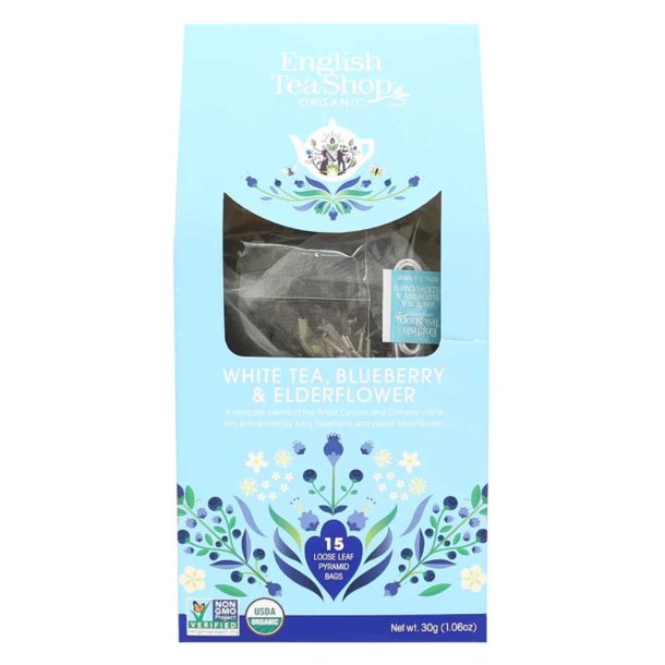 English Tea Shop Blueberry & Elder Flower �kologisk - 15 breve