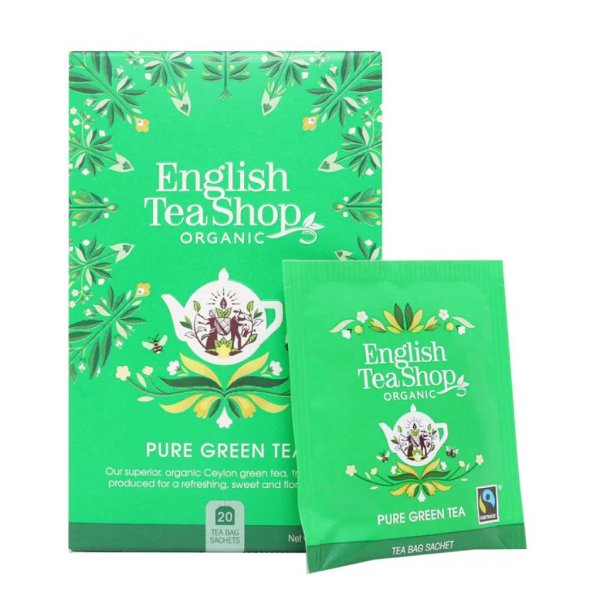 English Tea Shop Pure Green �kologisk - 20 breve