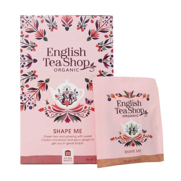English Tea Shop Shape Me �kologisk - 20 breve