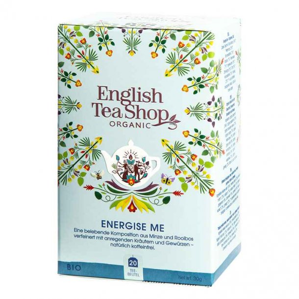 English Tea Shop Energise Me - Wellness Kollektion, kologisk - 20 breve