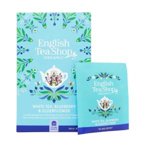 English Tea Shop Blueberry & Elder Flower �kologisk - 20 breve
