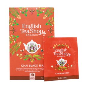 English Tea Shop Chai Black �kologisk - 20 breve