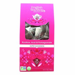 English Tea Shop Rooibos, Acai & Pomegranate �kologisk - 15 breve