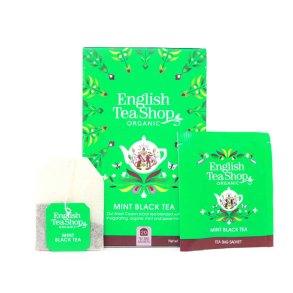 English Tea Shop Mint Black �kologisk - 20 breve