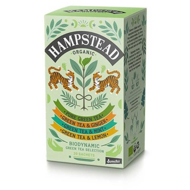 Hampstead Green Tea Selection �kologisk - 20 breve