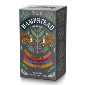 Hampstead Black Tea Selection Pack �kologisk - 20 breve