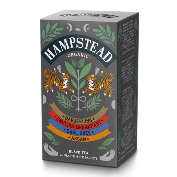 Hampstead Black Tea Selection Pack �kologisk - 20 breve