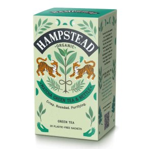 Hampstead Matcha Green Tea & Nettle �kologisk - 20 breve