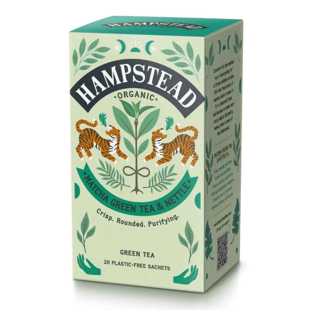 Hampstead Matcha Green Tea &amp; Nettle �kologisk - 20 breve