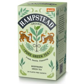 Hampstead Pure Green Tea �kologisk - 20 breve