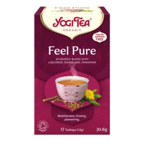 Yogi Tea Feel Pure �kologisk - 17 breve