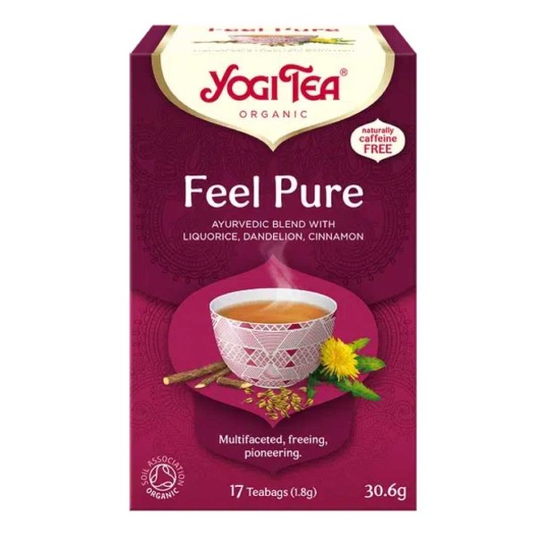 Yogi Tea Feel Pure �kologisk - 17 breve