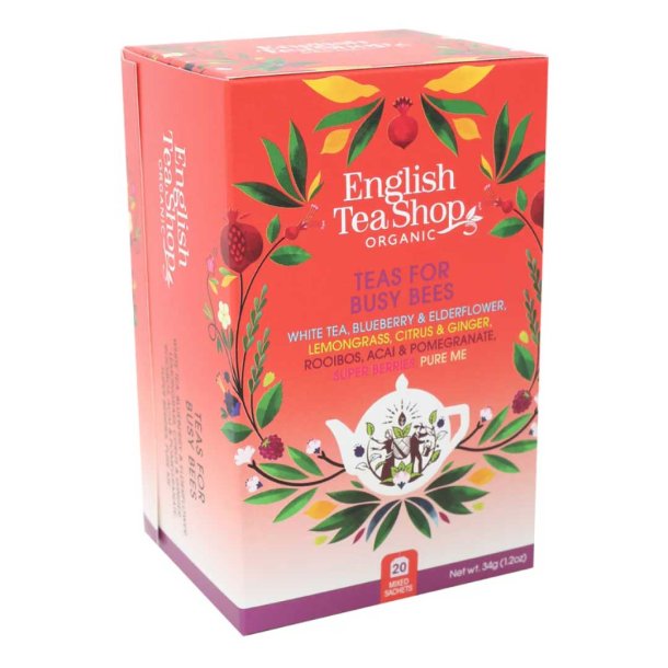 English Tea Shop Teas For Busy Bees �kologisk - 20 breve