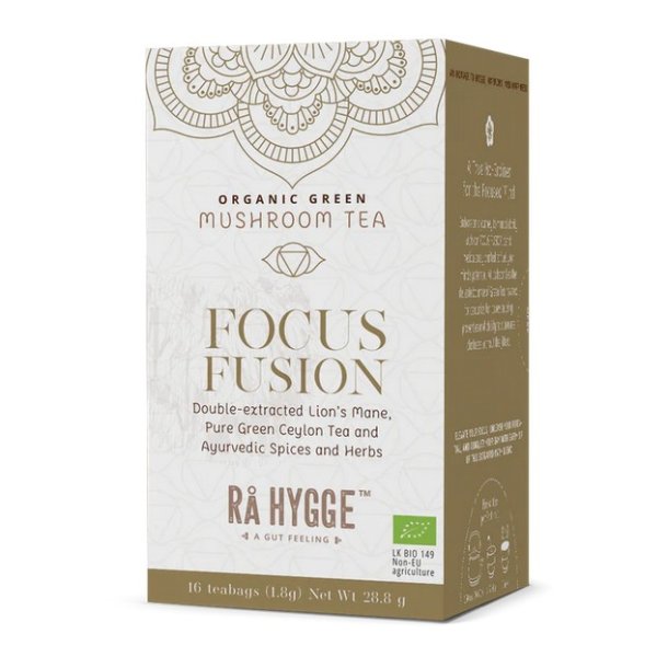 Focus Fusion - Lion's Mane Green Tea � - 16 breve