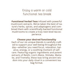 Focus Fusion - Lion's Mane Green Tea � - 16 breve