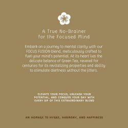 Focus Fusion - Lion's Mane Green Tea � - 16 breve