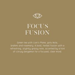 Focus Fusion - Lion's Mane Green Tea � - 16 breve