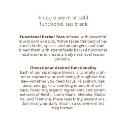 Inspired Spirit - Lion's Mane Herbal Tea � - 16 breve