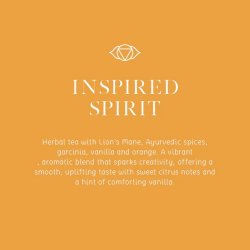 Inspired Spirit - Lion's Mane Herbal Tea � - 16 breve