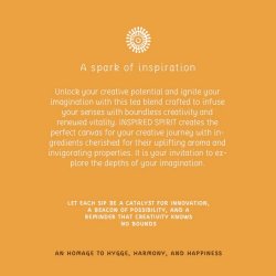 Inspired Spirit - Lion's Mane Herbal Tea � - 16 breve