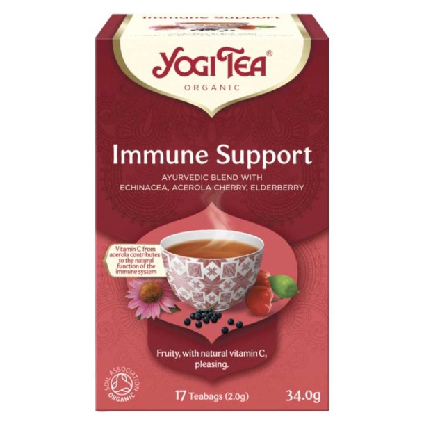Yogi Tea Immune Support �kologisk - 17 breve