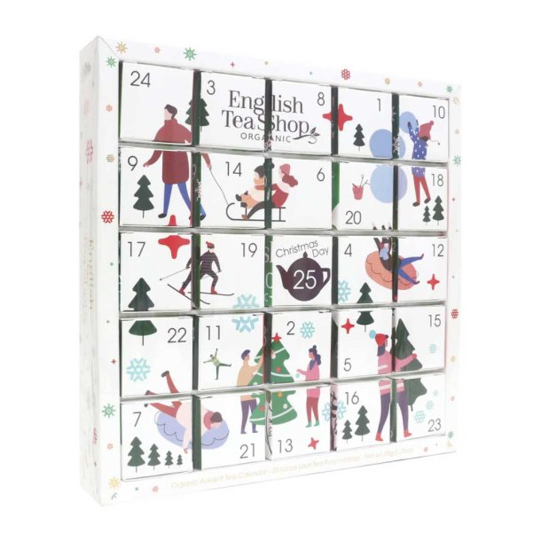 English Tea Shop Julekalender med �kologisk julete - 25 dage