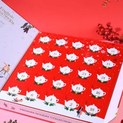 English Tea Shop Book style julekalender �kologisk - 25 dage