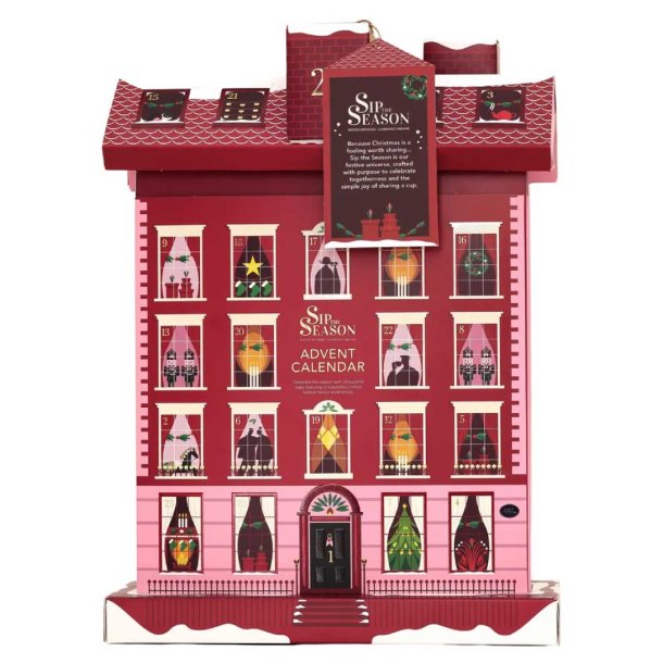 English Tea Shop Town house julekalender �kologisk - 24 dage