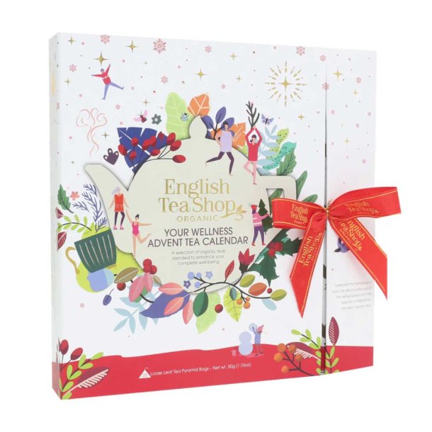 English Tea Shop Julekalender med �kologisk wellness- og julete - 24 dage