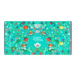 English Tea Shop Advent Calendar Chest �kologisk - 25 dage