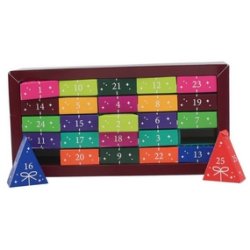 English Tea Shop Advent Calendar Chest 25 pyramider  - 25 br.