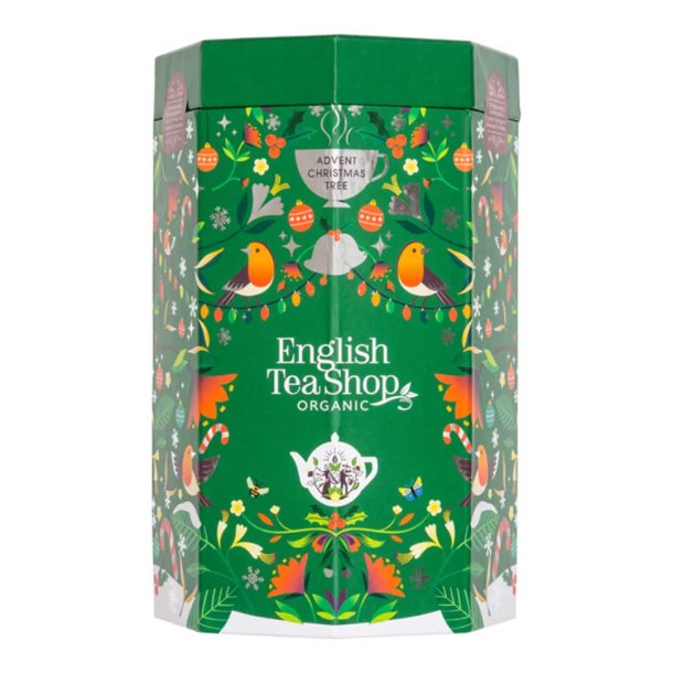 English Tea Shop Advent Christmas Tree �kologisk - 25 dage