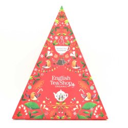 English Tea Shop R�d Juletr�s-Julekalender med julete �kologisk - 25 dage
