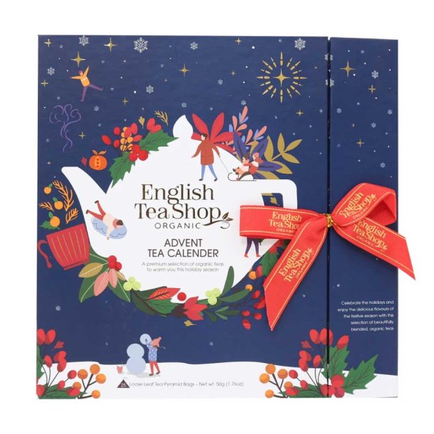 English Tea Shop Book style julekalender �kologisk - 25 dage