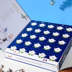 English Tea Shop Book style julekalender �kologisk - 25 dage