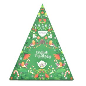 English Tea Shop Gr�n Juletr�s-Julekalender med julete �kologisk - 25 dage