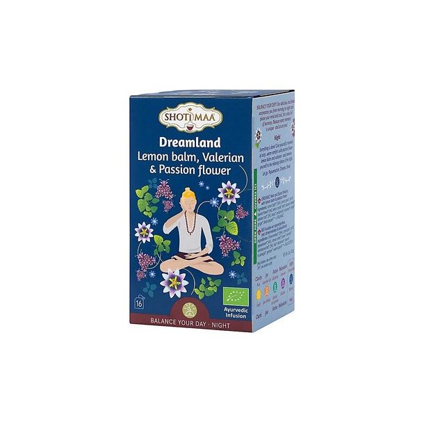 Shoti Maa te med citronmelisse og passionsblomst 