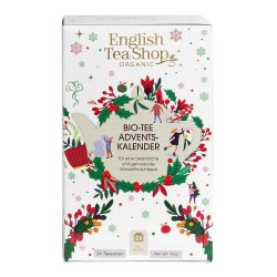 English Tea Shop Lille Te Julekalender med 24 breve - kologisk
