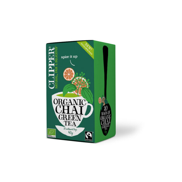 Clipper Organic Chai green tea - 20 breve