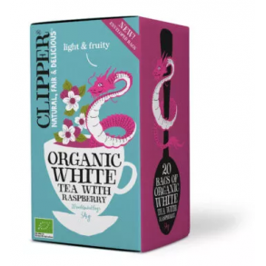 Clipper Organic White tea Raspberry - 20 breve