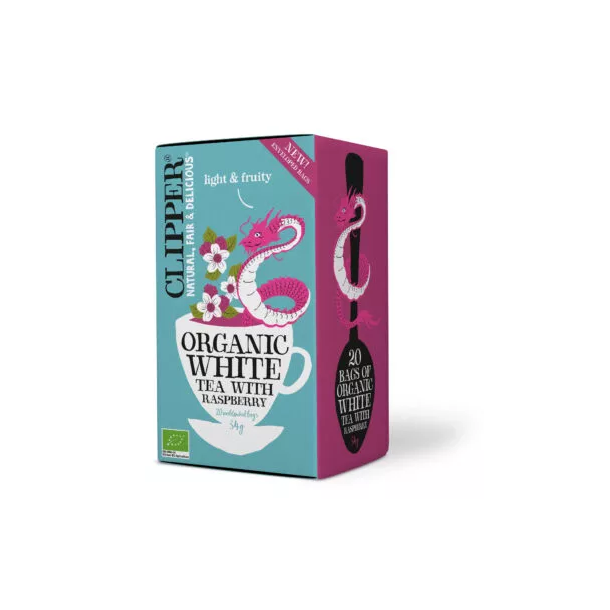 Clipper Organic White tea Raspberry - 20 breve